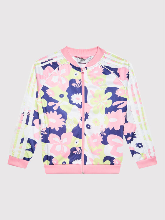 Flower hot sale adidas sweatshirt