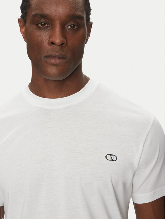 Liu Jo Liu Jo T-krekls QA5174 J4805 Balts Regular Fit