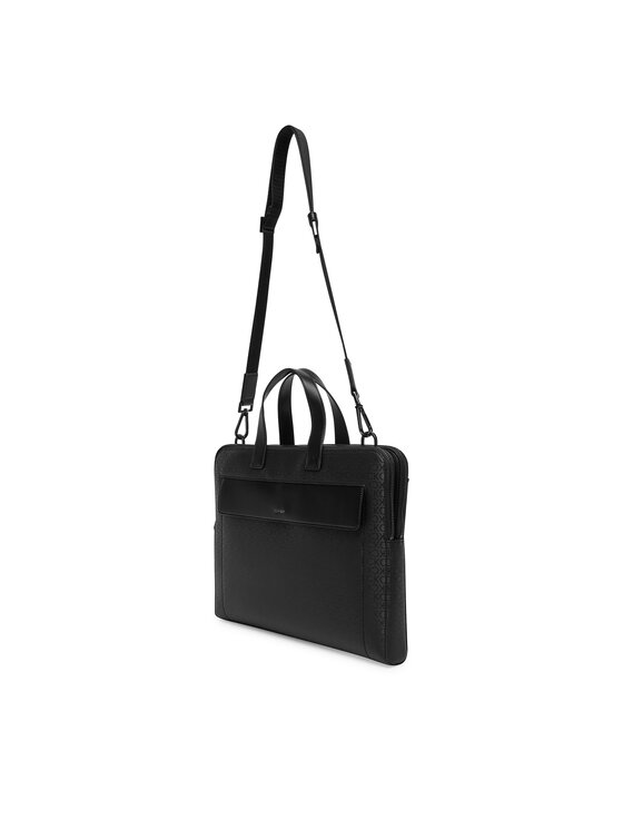 Calvin Klein Calvin Klein Laptoptasche Ck Sleek 2G Laptop Bag Mono K50K512938 Schwarz