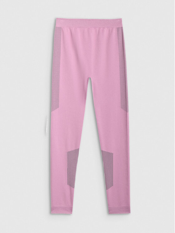 4F 4F Komplet bielizny termoaktywnej SKI UNDERWEAR Różowy jasny