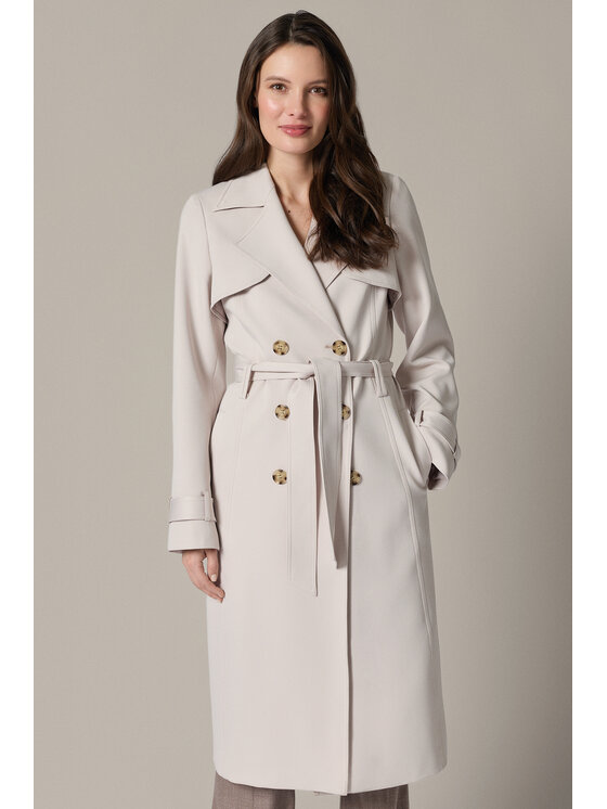 Lancerto Lancerto Trencz Tullia PC073126000001 Kremowy Regular Fit
