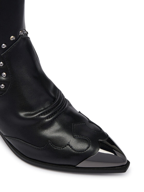 Just Cavalli Just Cavalli Cizme și botine cowboy 81RA3S57 ZPC31 Negru