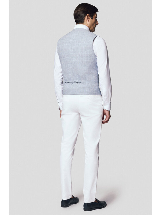 Lancerto Lancerto Kamizelka Dorgali KA131125000003 Niebieski Slim Fit