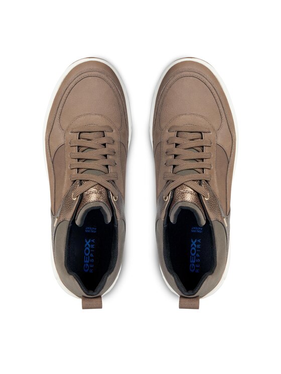 Geox Geox Sneakersy D Spherica 4x4 B Abx D3626D 0767B C6W9H Béžová