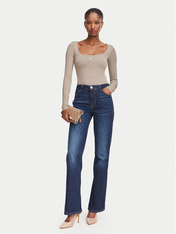 Guess Guess Body W6YP21 K4356 Beżowy Slim Fit