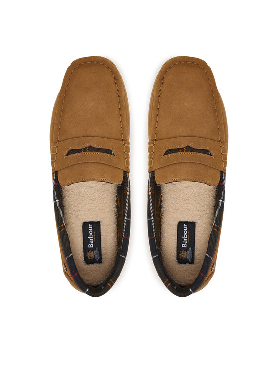 Barbour Barbour Naminės šlepetės MSL0031BE51 Šviesiai ruda