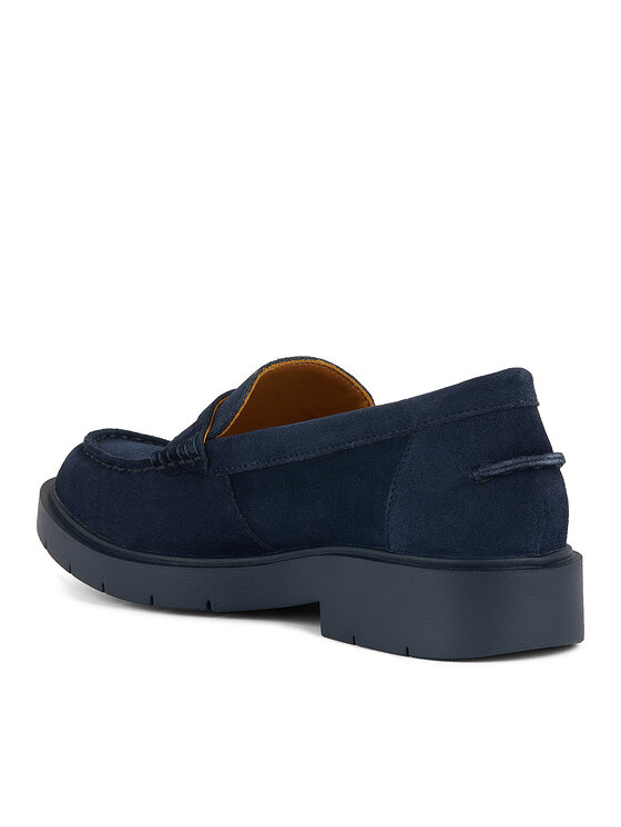 Geox Geox Loafersy D Spherica Ec1 B D65DKB 00022 C4692 Granatowy