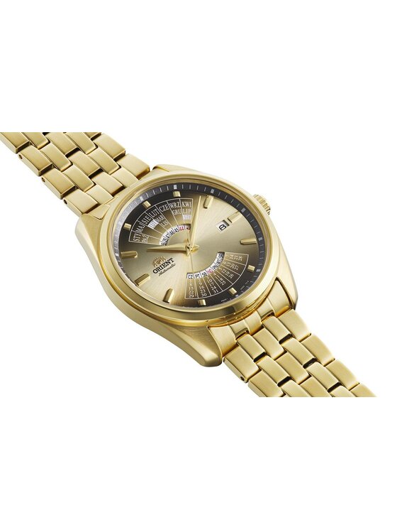 Orient Orient Zegarek RA-BA0007G3YB Złoty