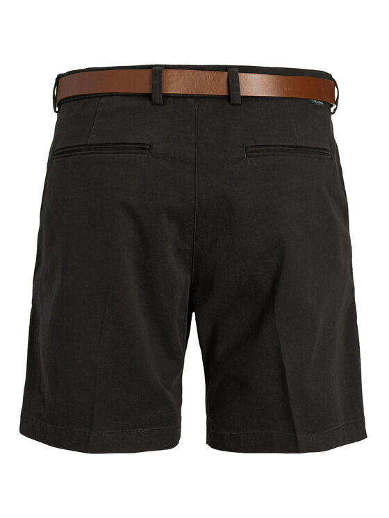 Jack & Jones Jack & Jones Szorty materiałowe Marco 12269368 Czarny Regular Fit