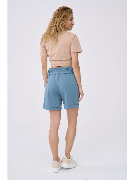 blue shadow blue shadow Szorty Ashake BS Niebieski Standard Fit