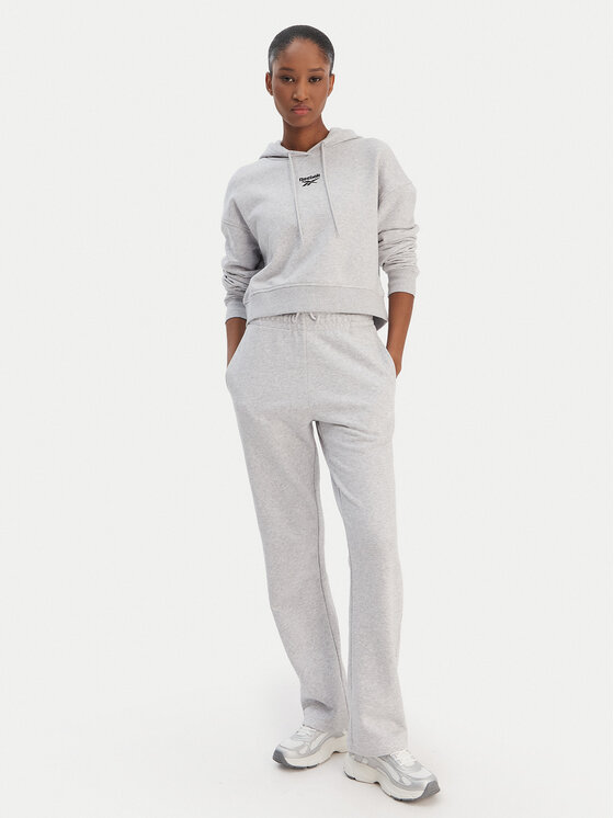 Reebok Reebok Donji dio trenerke Zuzanna RK25496CCW Siva Regular Fit