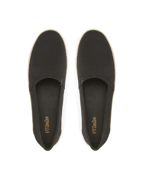 DeeZee DeeZee Espadryle WSS20375-35 Czarny