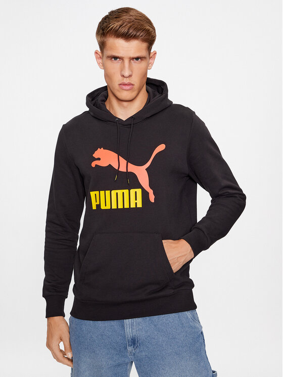 Puma Puma Суитшърт Classics 539518 Черен Regular Fit