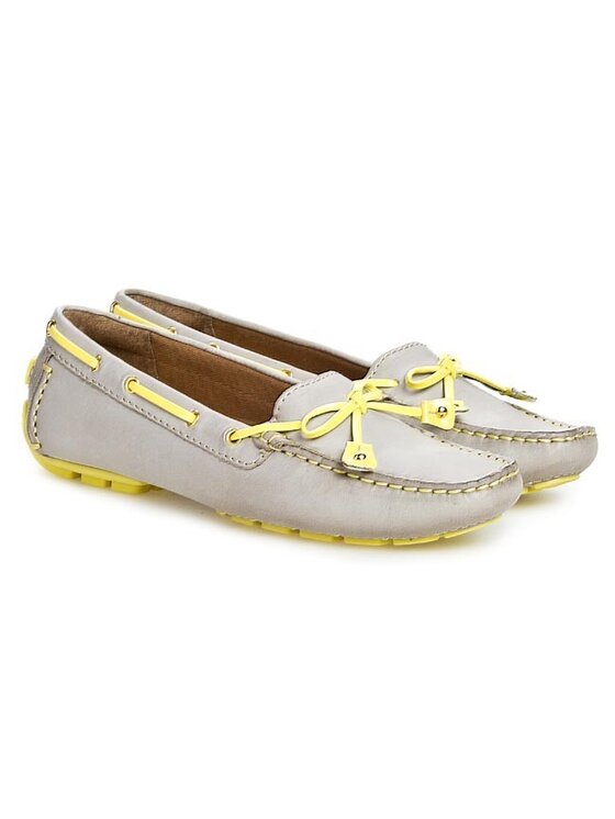 Clarks Clarks Mokasyny Dunbar Racer 203582094 Szary