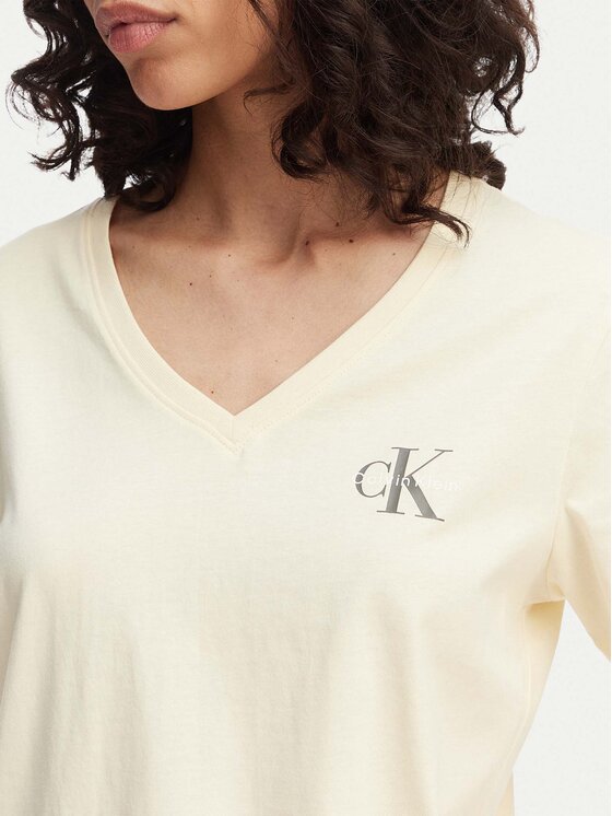 Calvin Klein Jeans Calvin Klein Jeans T-kreklu komplekts LV047C906G Gaiši dzeltena Regular Fit