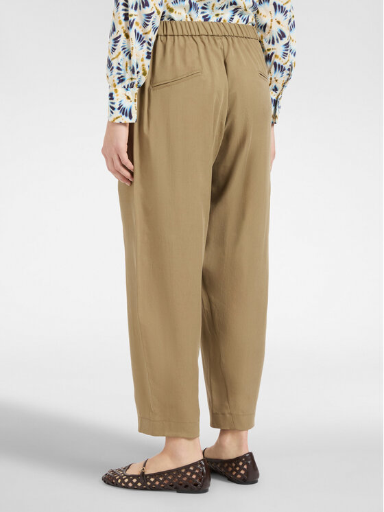 Elena Mirò Elena Mirò Pantaloni di tessuto P000Z100180N022 Marrone Regular Fit