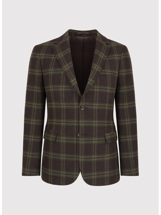 Pako Lorente Pako Lorente Marynarka P22WP-3X-039 Brązowy Slim Fit