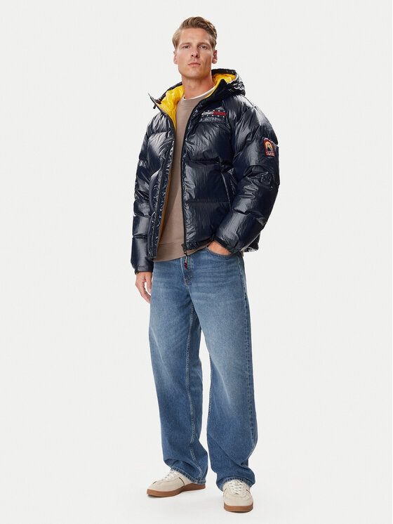 Tommy Jeans Tommy Jeans Пухено яке Alaska DM0DM23894 Тъмносин Relaxed Fit