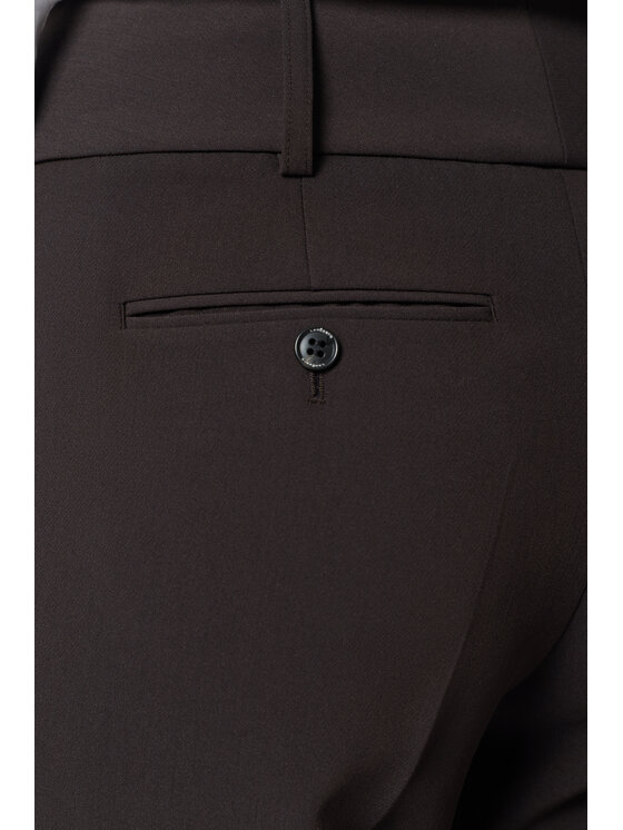 Lancerto Lancerto Spodnie materiałowe Donna SP073225000017 Brązowy Regular Fit