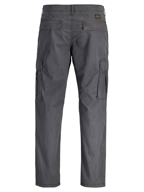Jack & Jones Jack & Jones Παντελόνι Cargo Kane Frank 12291962 Γκρι Relaxed Fit