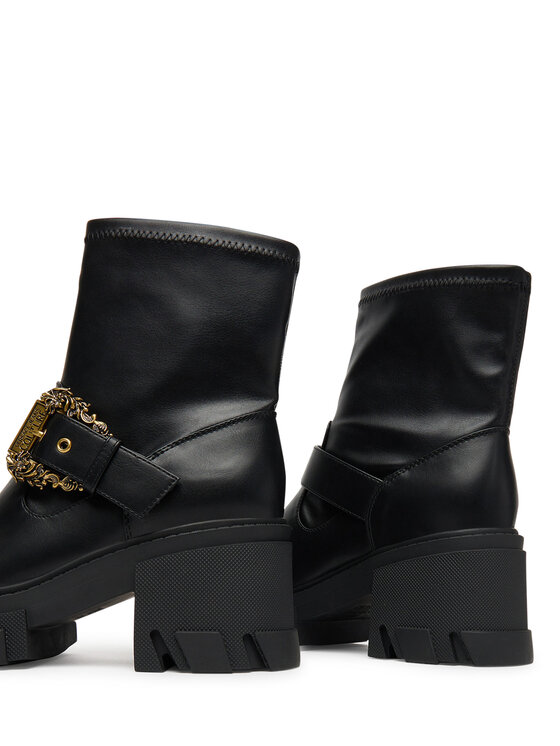 Versace Jeans Couture Versace Jeans Couture Botki 79VA3S80 Czarny