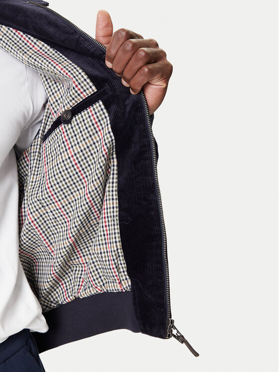 Gant Gant Bundy bomber Corduroy 7006547 Tmavomodrá Regular Fit