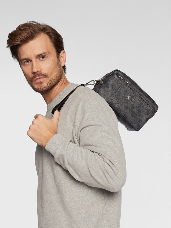 Guess Guess Несесер Vezzola Smrt Mltpckt Bty Case HMEVZL P2295 Сив