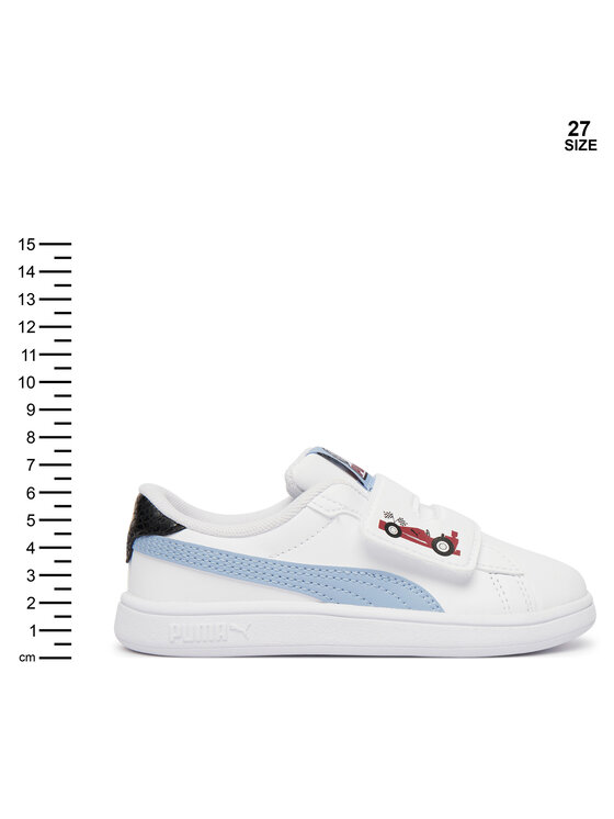Puma Puma Sneakersy Puma Smash 3.0 Racing Crew V 408386 01 Biały