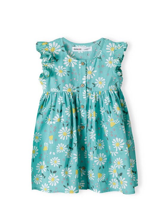 minoti minoti Sukienka letnia market 2 Zielony Regular Fit