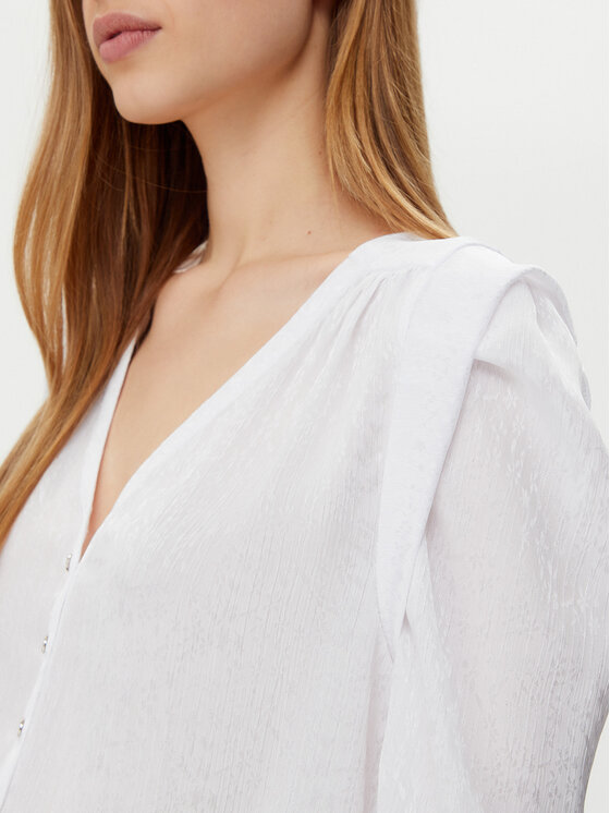 Morgan Morgan Bluse 251-CALA Weiß Regular Fit