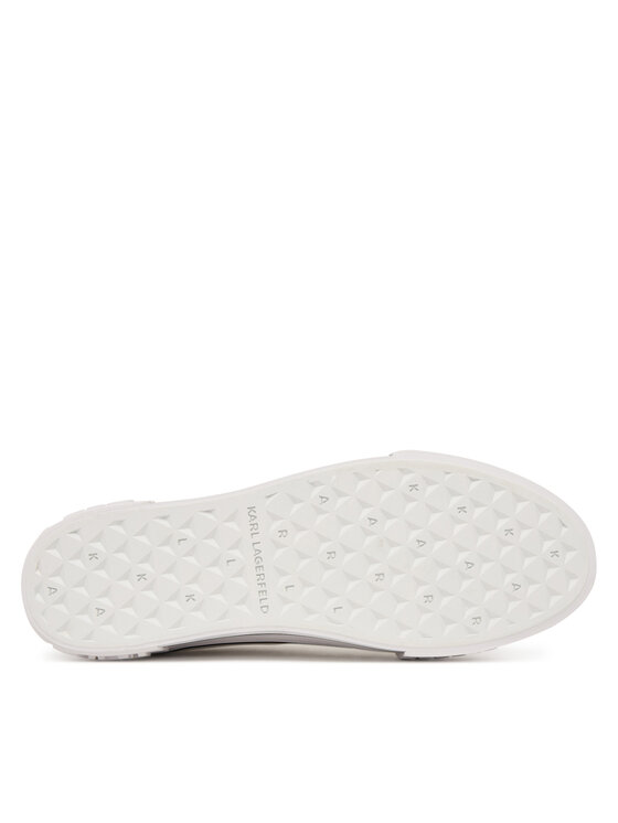 KARL LAGERFELD KARL LAGERFELD Sneakers aus Stoff Kampus Max KL60426 Weiß