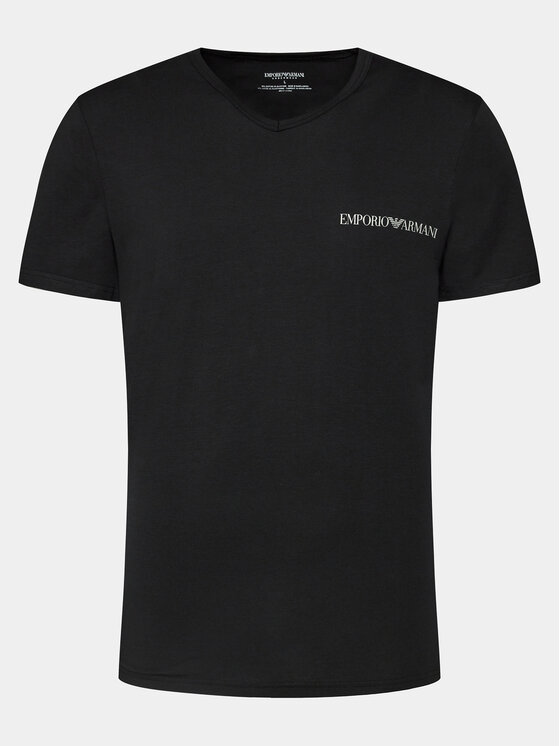 Emporio Armani Underwear Emporio Armani Underwear 2-dílná sada T-shirts 111849 4R717 07320 Černá Regular Fit