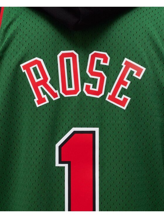 CHICAGO BULLS Derrick Rose ジャージ 2 Autographed Auto Derrick Rose Game Worn/Used Home Black