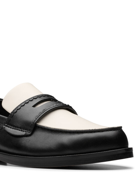Clarks Clarks Mokasíny Straven Edge 26181270 Čierna