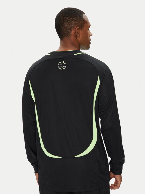 adidas adidas S dlhými rukávmi Teamgeist adicolor JW5908 Čierna Loose Fit