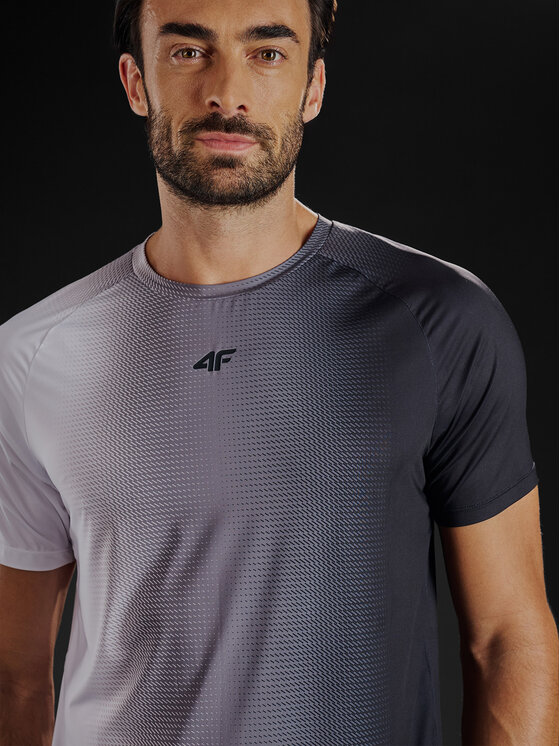 4F 4F Koszulka techniczna GOLDEN WARRIOR Czarny Regular Fit