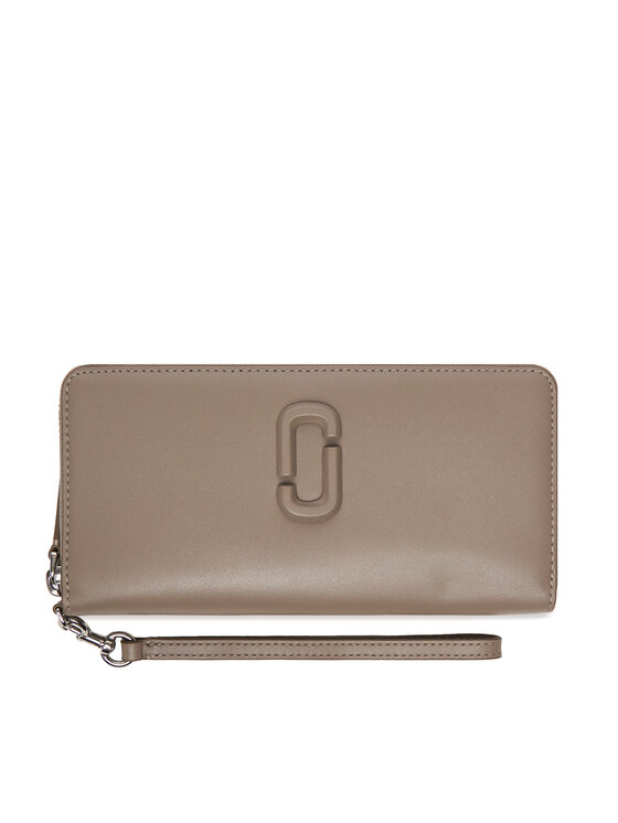 Marc Jacobs Marc Jacobs Γυναικείο Πορτοφόλι The Covered J Marc Continental 2P4SMP013S02 Γκρι