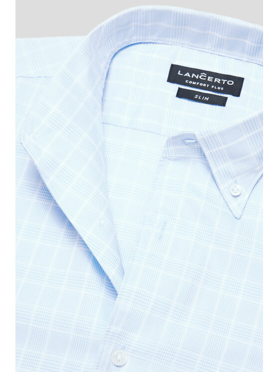 Lancerto Lancerto Koszula Beate KO073224000018 Niebieski Slim Fit