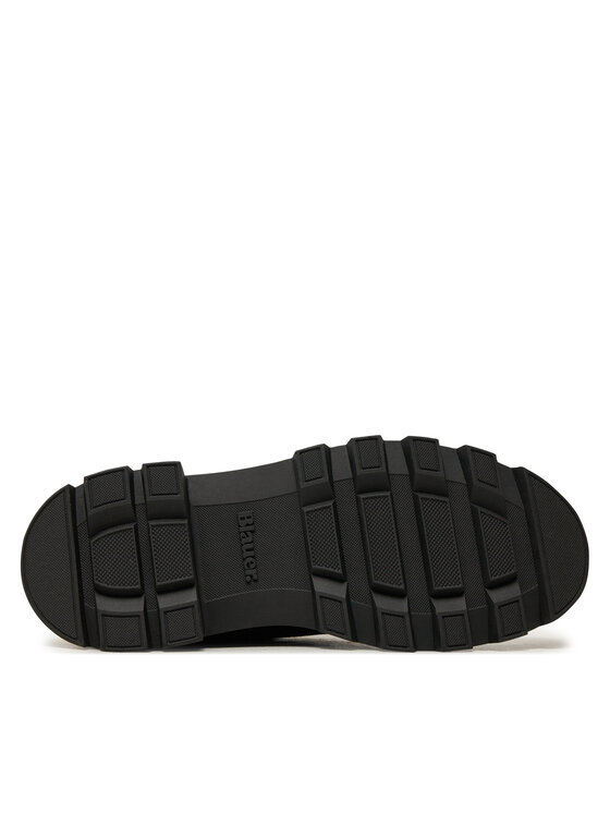 Blauer Blauer Schnürstiefeletten F4KIMMEL06 Schwarz