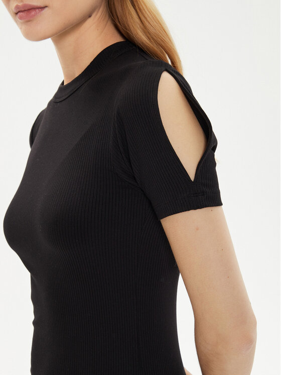 Calvin Klein Calvin Klein Póló K20K207322 Fekete Slim Fit