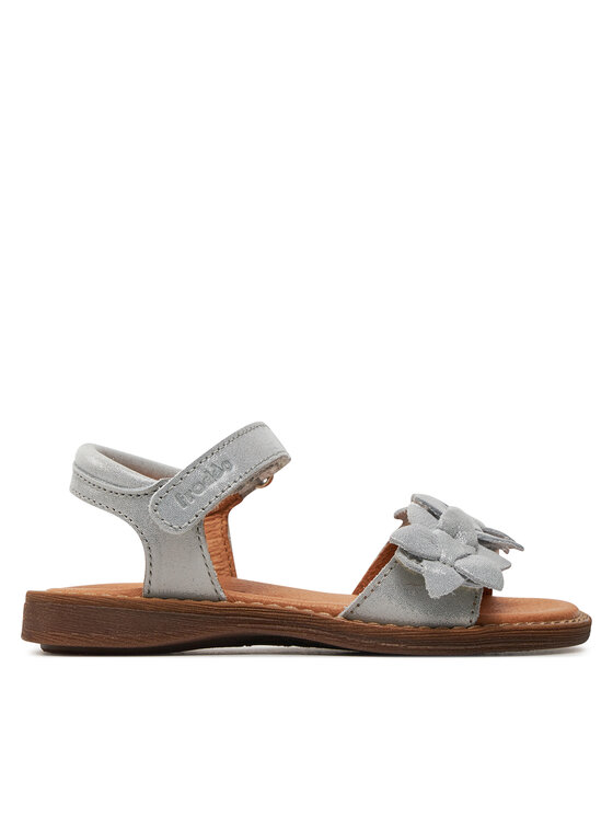 Froddo Froddo Sandalen Lore Flowers G3150251-4 M Silberfarben