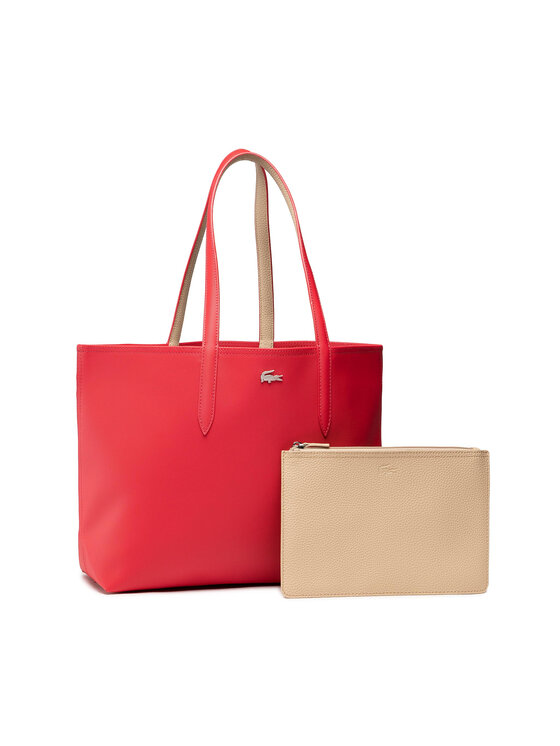 Lacoste Handtasche Shopping Bag NF2142AA Rot Modivo