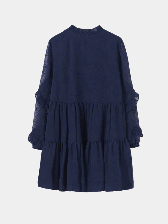 Mayoral Mayoral Elegantes Kleid 7.957 Dunkelblau Regular Fit