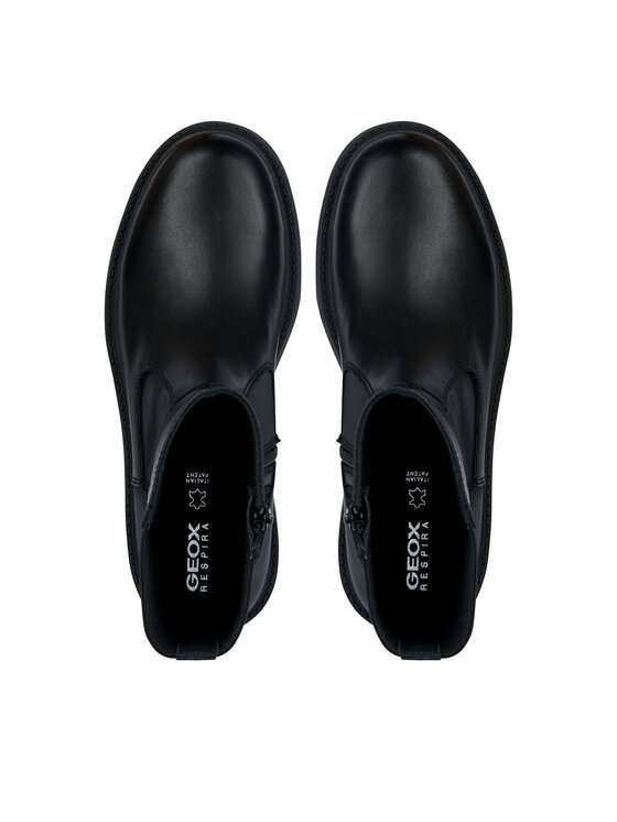 Geox Geox Členková obuv D Spherica Ec7 D36VDK 00043 C9999 Čierna