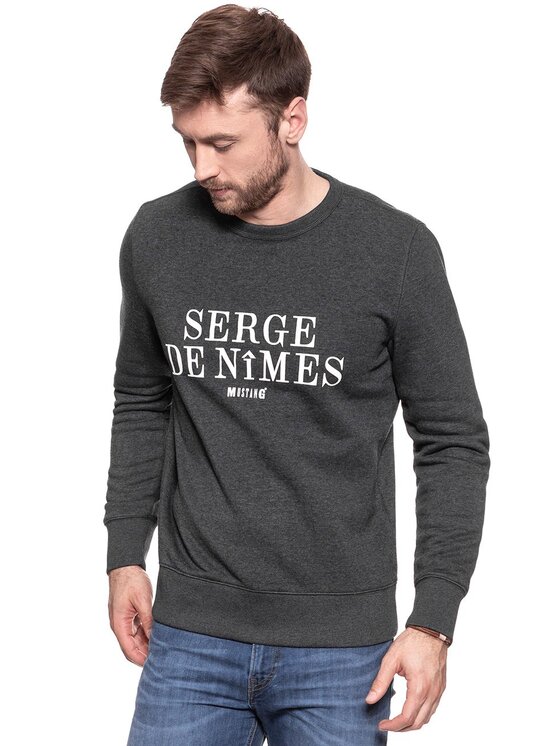 Bluza, rozmiar XXL, Szary, RUBBERPRINT SWEAT