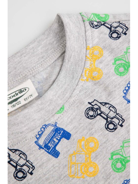 Coccodrillo Coccodrillo Pyžamo ZC5448112PJS-019 Šedá Regular Fit