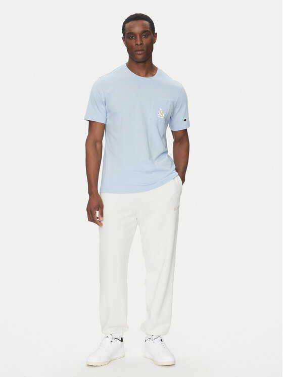 Champion Champion T-Shirt 221038 Błękitny Regular Fit