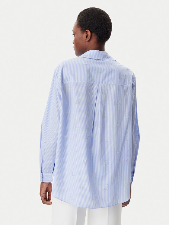 LOLA CASADEMUNT LOLA CASADEMUNT Camicia LS2515014 Blu Regular Fit