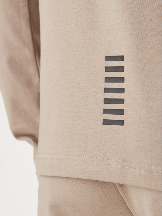 EA7 Emporio Armani EA7 Emporio Armani Longsleeve 8NPT28 PJVQZ U6167 Beige Slim Fit