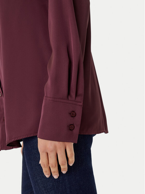 Guess Guess Srajca A114 Bordo rdeča Regular Fit